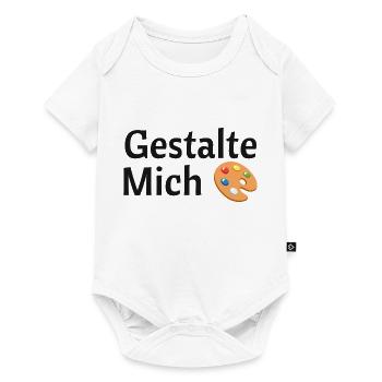 Gestalte mich - Baby Premium Kurzarmbody - Weiß - Vorne