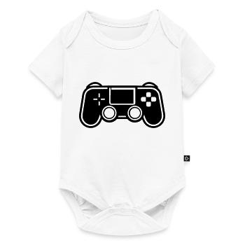 Video games controller - Baby Premium short-sleeve bodysuit - white - Front