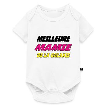BEST GRANNY IN THE GALAXY - Baby Premium short-sleeve bodysuit - white - Front