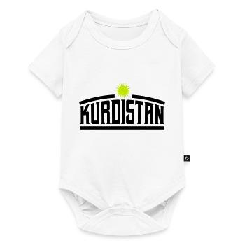 kurdistan - Baby Premium Kurzarmbody - Weiß - Vorne