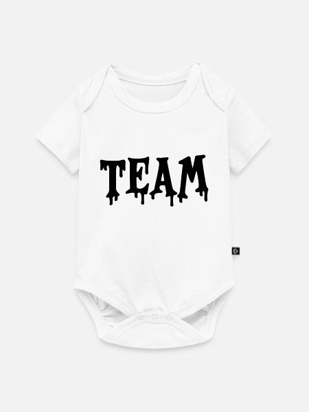 team - Baby Premium Kurzarmbody - Weiß