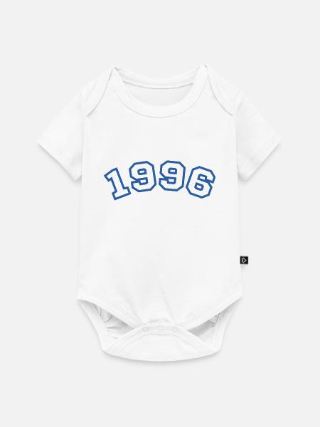 1996 Sport Blue - Baby Premium Kurzarmbody - Weiß