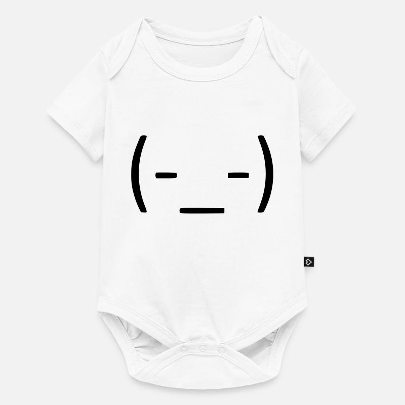 Restez calme ! 😑 - Body à manches courtes Premium Bébé - blanc