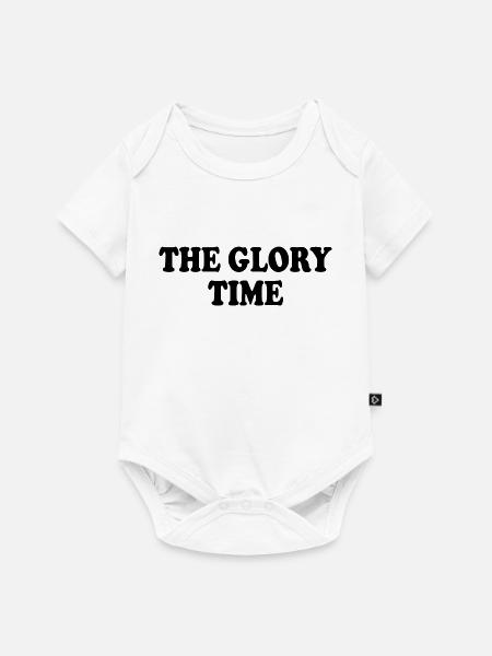 The glory time - Baby Premium Kurzarmbody - Weiß