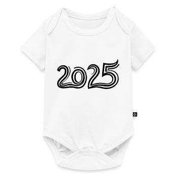 2025 - Baby Premium short-sleeve bodysuit - white - Front