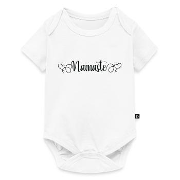 Yoga Meditation Spa Namaste - Baby Premium short-sleeve bodysuit - white - Front
