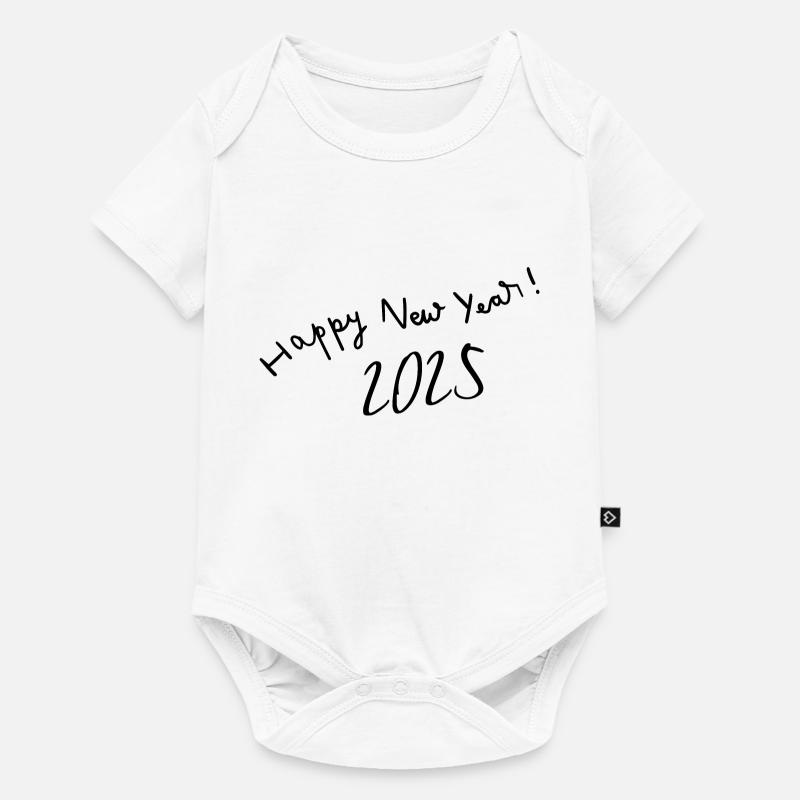 Bonne Année 2025 - Body à manches courtes Premium Bébé - blanc