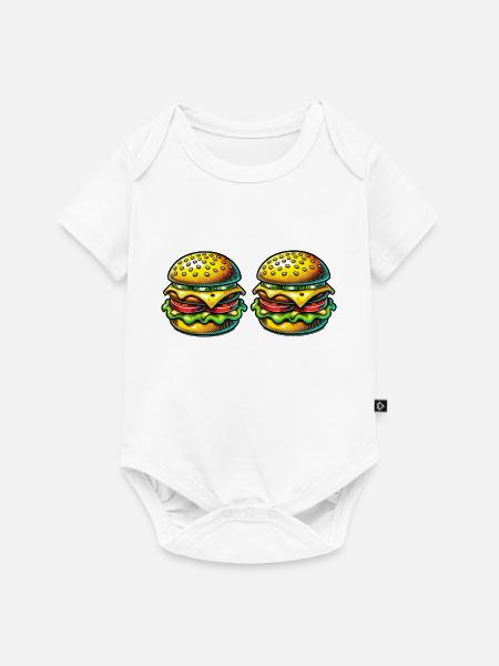 Hamburger - Baby Premium Kurzarmbody - Weiß