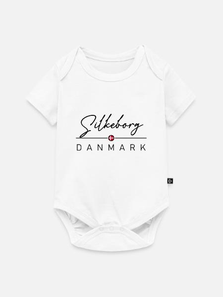 Dänemark - Silkeborg - Danmark - Denmark - Baby Premium Kurzarmbody - Weiß