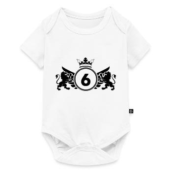 Coat of arms 6 - Baby Premium short-sleeve bodysuit - white - Front