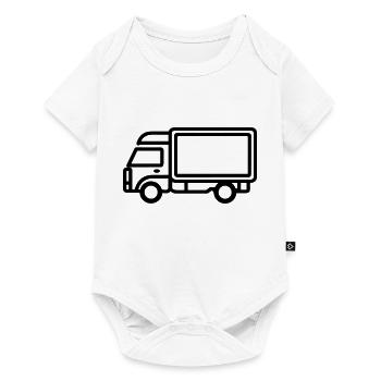 Camion - Body à manches courtes Premium Bébé - blanc - Devant