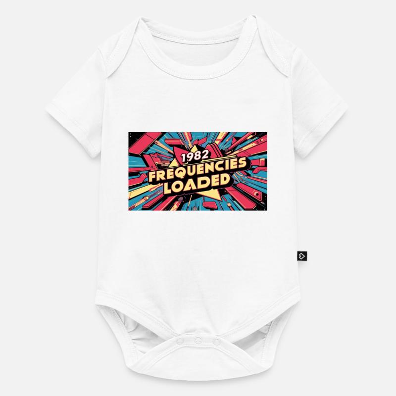 FREQUENCIES LOADED 1982 EXPLOSION - Baby Premium short-sleeve bodysuit - white