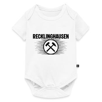 Recklinghausen Glueck auf Bergbau - Baby Premium Kurzarmbody - Weiß - Vorne