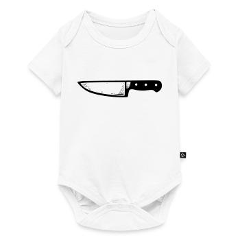 Couteau du chef - Body à manches courtes Premium Bébé - blanc - Devant