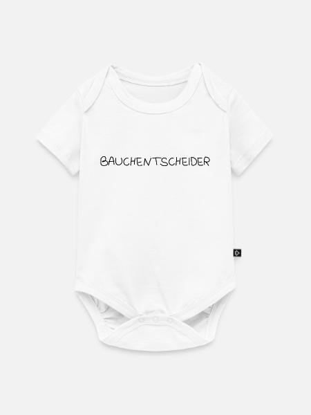 Bauchentscheider - Baby Premium Kurzarmbody - Weiß
