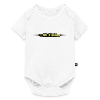 Malle 2026 Mallorca - Baby Premium short-sleeve bodysuit - white - Front