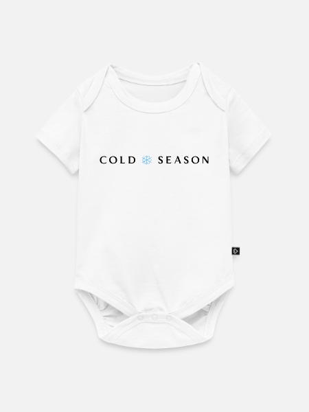 Cold Season - Baby Premium Kurzarmbody - Weiß