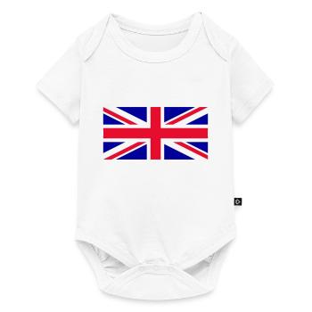 Great Britain - Union Jack - Baby Premium short-sleeve bodysuit - white - Front