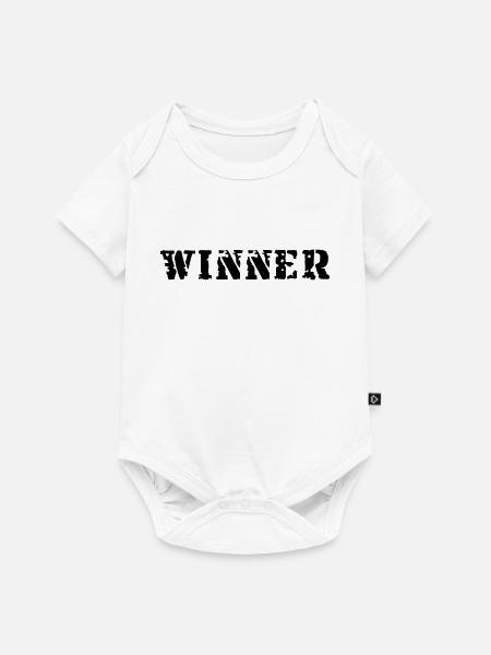 Winner - Baby Premium Kurzarmbody - Weiß