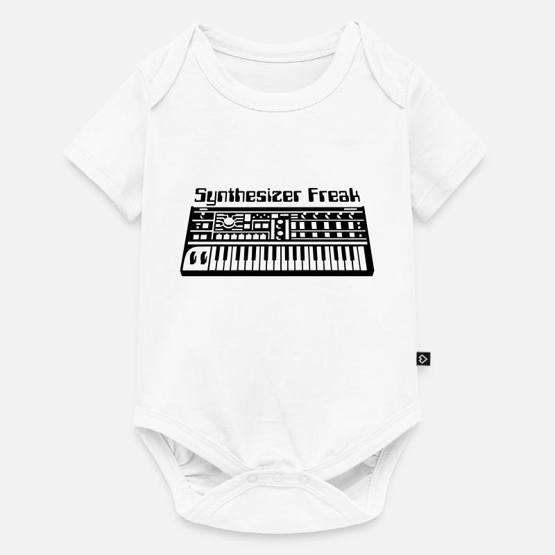 Synthesizer Freak - Baby Premium short-sleeve bodysuit - white