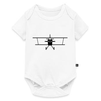 Avion - Fly - Body à manches courtes Premium Bébé - blanc - Devant