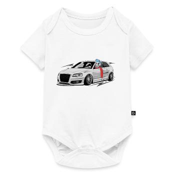 A3 8P S3 Skulldriver - Baby Premium short-sleeve bodysuit - white - Front
