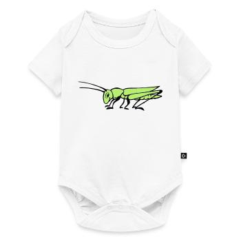 Grasshopper - Baby Premium short-sleeve bodysuit - white - Front