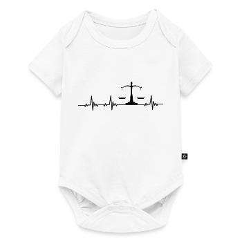 Cool Lawyer Justice T-Shirt - Baby Premium short-sleeve bodysuit - white - Front