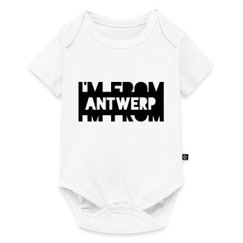 From Antwerp - Baby Premium short-sleeve bodysuit - white - Front