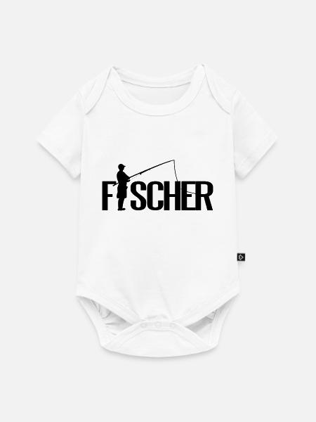 Fischer - Baby Premium Kurzarmbody - Weiß
