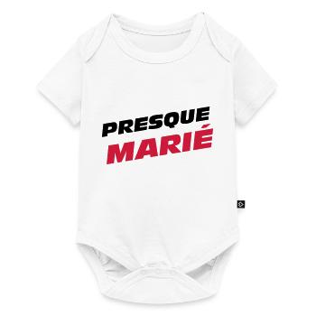 Presque Marié ! - Body à manches courtes Premium Bébé - blanc - Devant