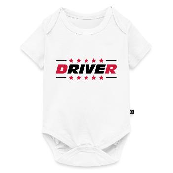 Pilot / Car / Plane / Driver / Pilote / Biker - Baby Premium short-sleeve bodysuit - white - Front