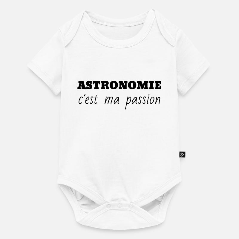 Astronomie / Astronome / Astronomy / Astronomer - Body à manches courtes Premium Bébé - blanc