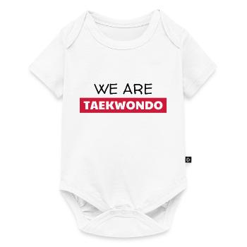 Taekwondo Taekwondoin Tae-Kwon-Do Tae Kwon Do - Baby Premium short-sleeve bodysuit - white - Front