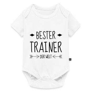 Coach / Coaching / Entraineur / Sport - Body à manches courtes Premium Bébé - blanc - Devant