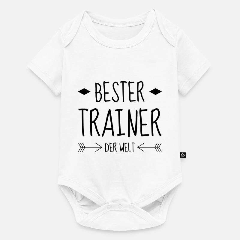 Coach / Coaching / Trainer / Sport - Baby Premium Kurzarmbody - Weiß