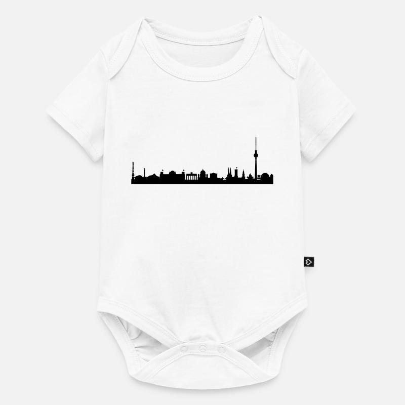 Berlin - Baby Premium short-sleeve bodysuit - white