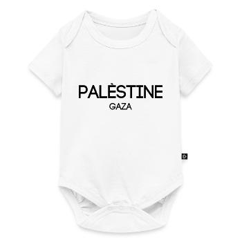 Palestine - Gaza - Arabia - palestinian Palestina - Baby Premium short-sleeve bodysuit - white - Front