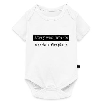 statement plumber the carpenters jackhammer - Baby Premium short-sleeve bodysuit - white - Front