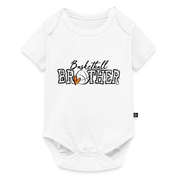 Basketball BROTHER - Body à manches courtes Premium Bébé - blanc - Devant