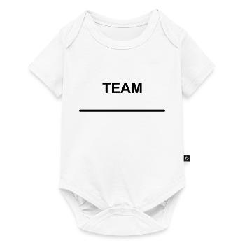 Team with Name Template - Baby Premium short-sleeve bodysuit - white - Front