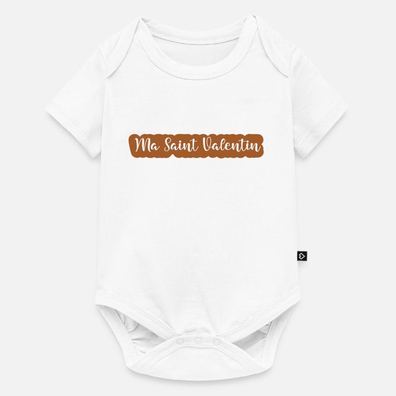 Ma saint valentin - Body à manches courtes Premium Bébé - blanc