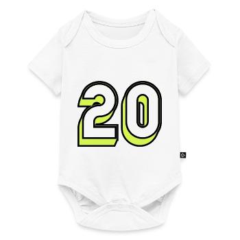 20.20 YEARS,20TH ANNIVERSARY,20 YEARS ANNIVERSARY - Baby Premium short-sleeve bodysuit - white - Front