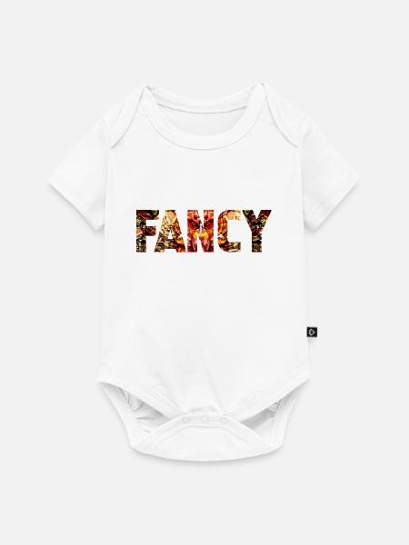 fancy bunt 1 - Baby Premium Kurzarmbody - Weiß
