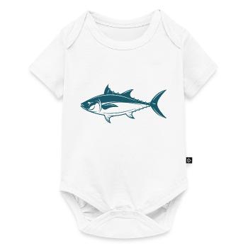 Meerestiere - Baby Premium Kurzarmbody - Weiß - Vorne