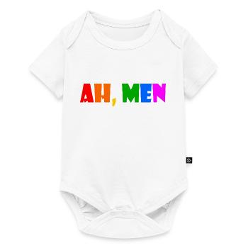 Ah men - Baby Premium short-sleeve bodysuit - white - Front