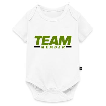 Équipier - Body à manches courtes Premium Bébé - blanc - Devant