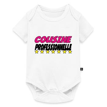 PROFESSIONAL COUSIN - Baby Premium short-sleeve bodysuit - white - Front