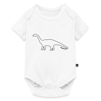 dino - Baby Premium short-sleeve bodysuit - white - Front