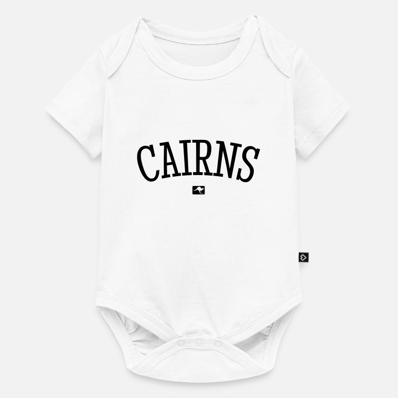 Cairns Australia Down Under Kangaroo Koala Outback - Baby Premium Kurzarmbody - Weiß